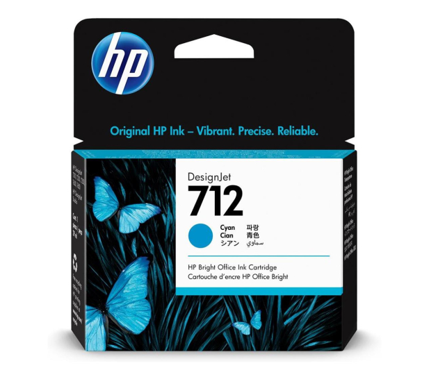 HP 712 3ED67A cyan 29ml - 633441 - zdjęcie